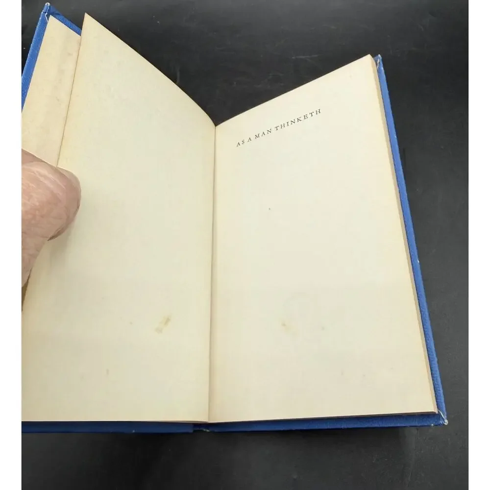 As A Man Thinketh & Out From The Heart by James Allen 1st Edition